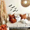 Sherpa Ghost Pillow – 13" x 15" White Plush Halloween Decor
