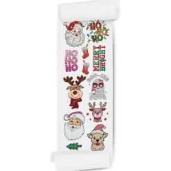 Shimmering Holidays: Faux Festive Sparkle Sequin DTF Gang Sheets (22x60)