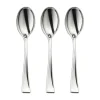 Shiny Metallic Silver Mini Plastic Disposable Tasting Spoons (960 Spoons)