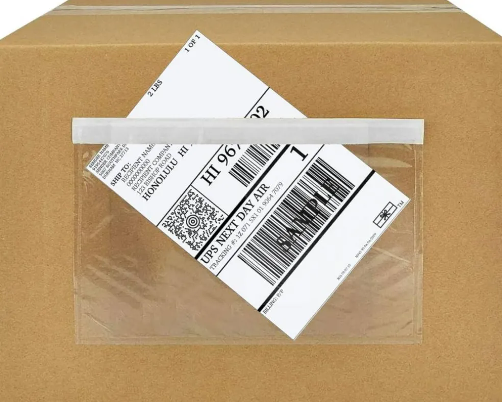 Shipping Label Sleeves 500Pcs