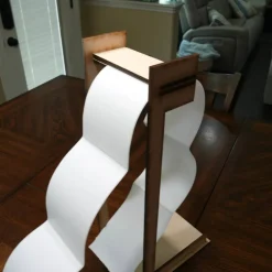 Shipping Label Stand and Feeder