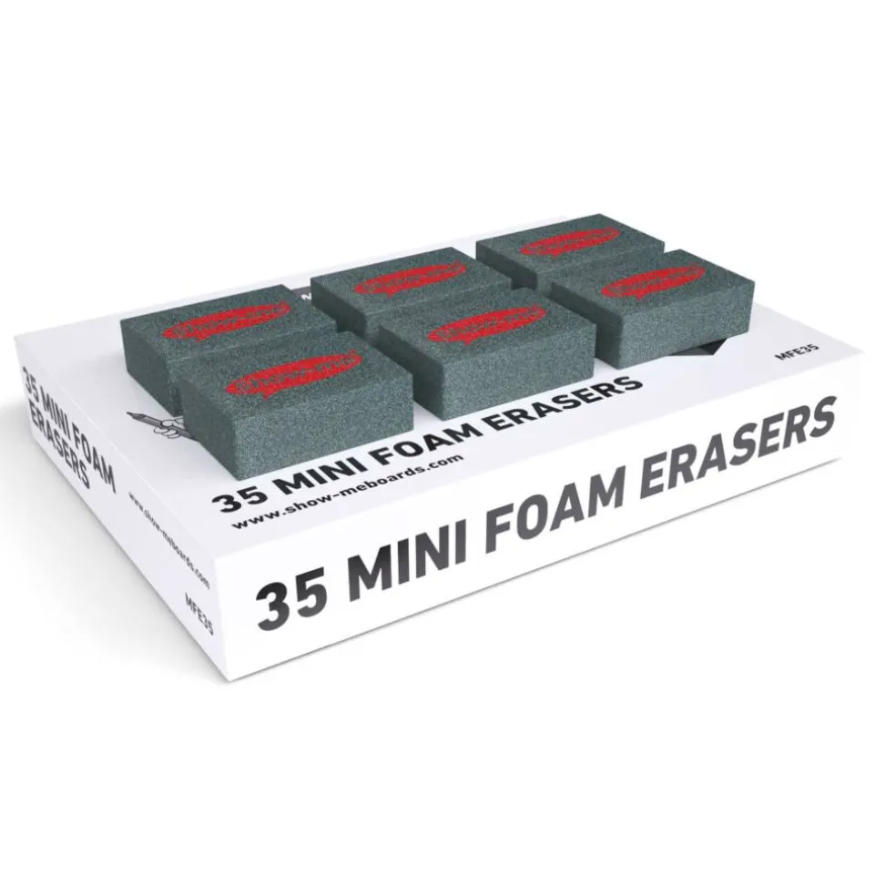 Show-me® A4 Plain Whiteboards Bulk Box Set