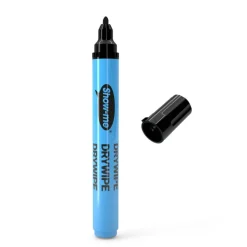 Show-me® Black Fine Tip Slim Barrel Drywipe Markers, 10ct.