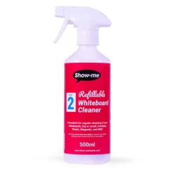 Show-me® 16.9 fl. oz. Refillable Dry Erase Board Cleaner, 6ct.
