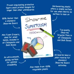 Show-me® Lined/Plain Lapboards Bulk Box Set