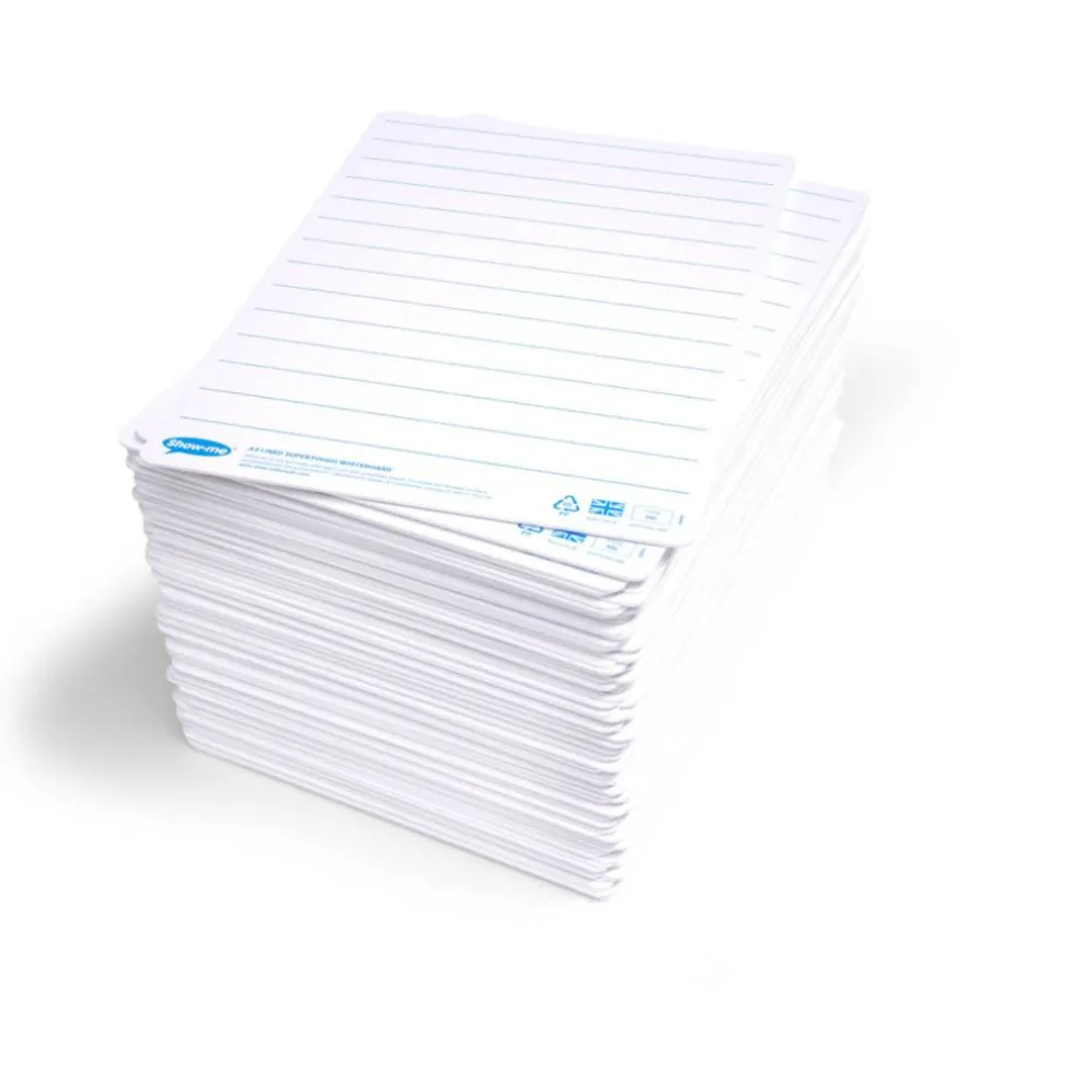 Show-me® Lined/Plain Lapboards Bulk Box Set