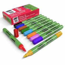 Show-me® Medium Tip Dry Erase Markers, 10ct.