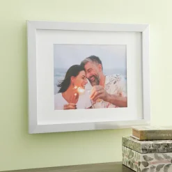 Silver Belmont Frame with Mat by Studio Décor®