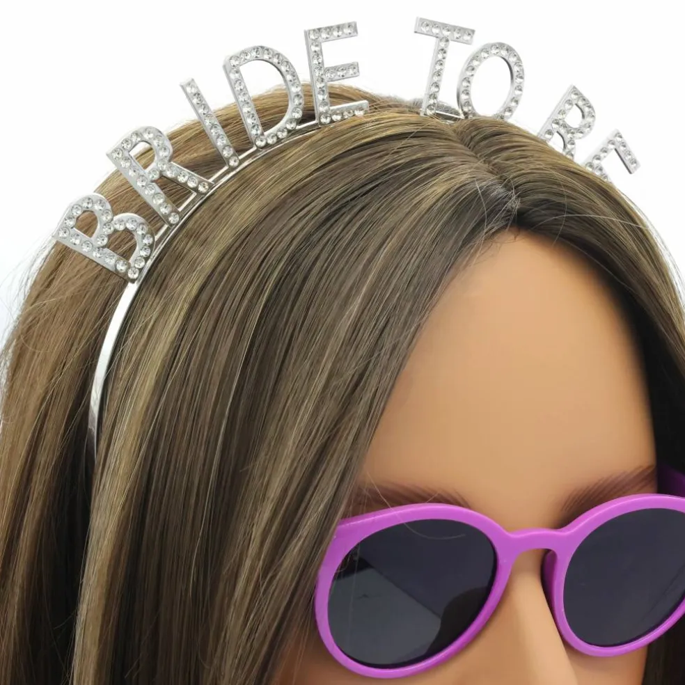 Silver Bride to Be Headband by Celebrate It™