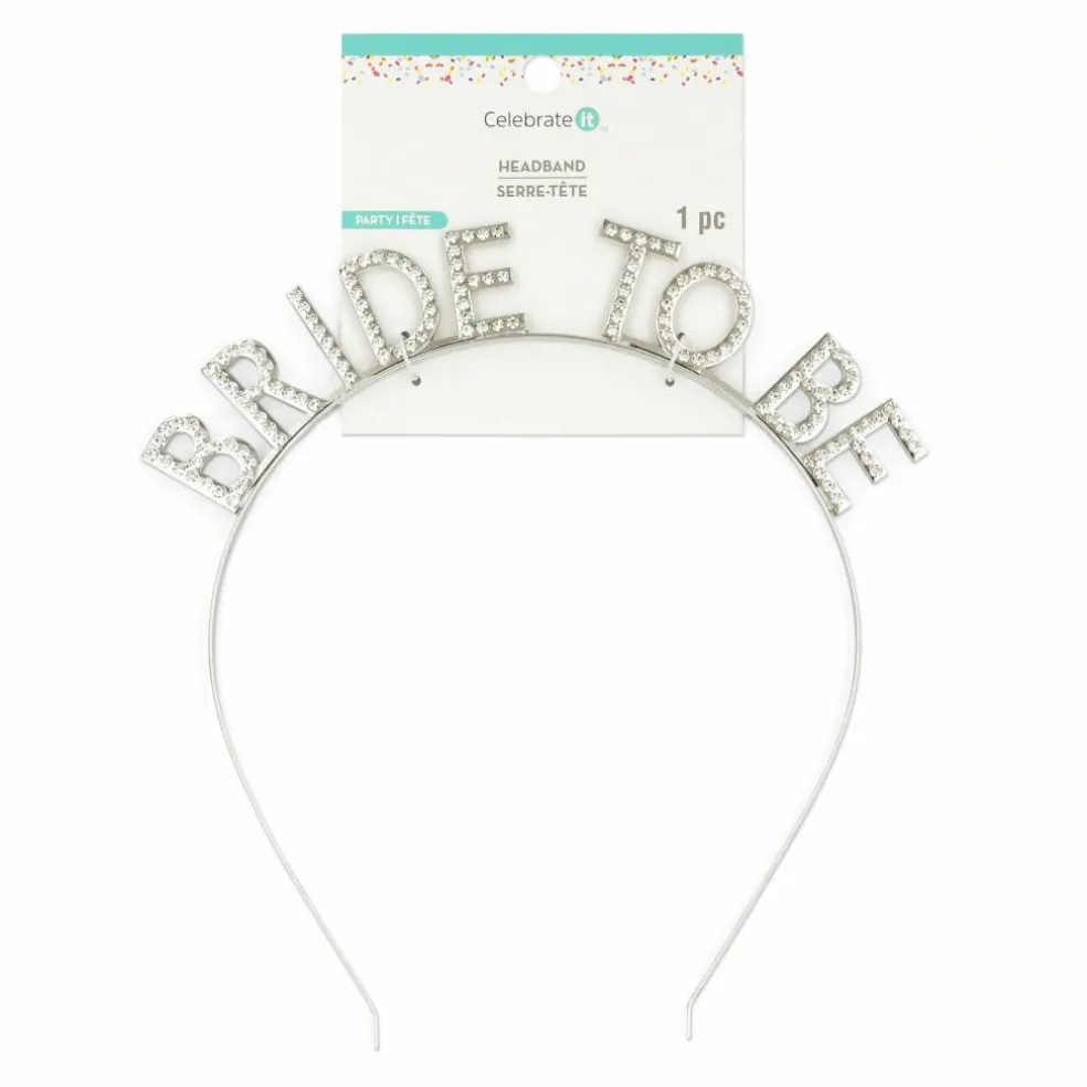 Silver Bride to Be Headband by Celebrate It™