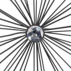 Silver Contemporary Metal Wall Decoration