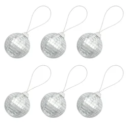 2" Silver Disco Balls, 6ct. by Celebrate It®