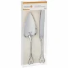 Silver Heart Wedding Cake Knife Set by Celebrate It™