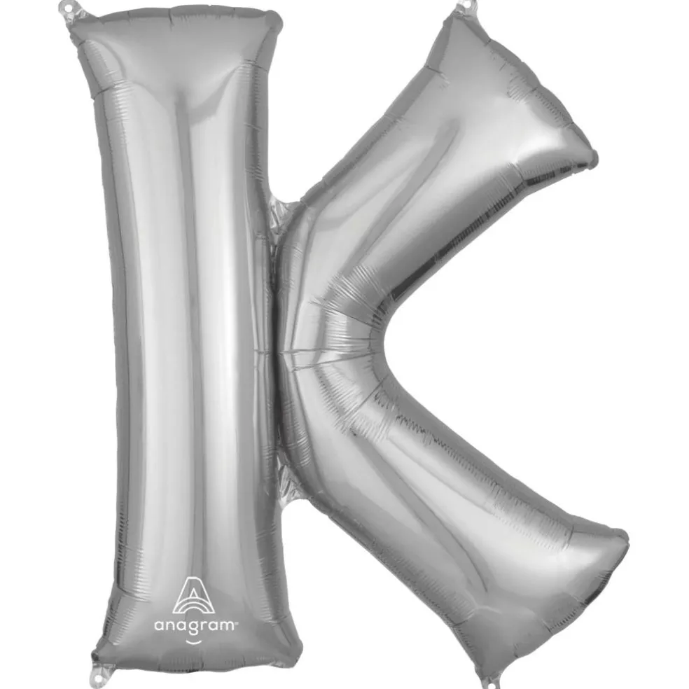 32" Silver Letter Foil Balloon