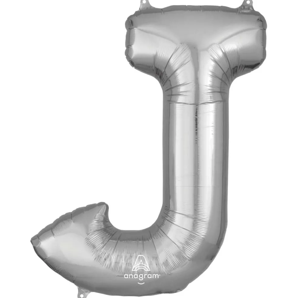 32" Silver Letter Foil Balloon