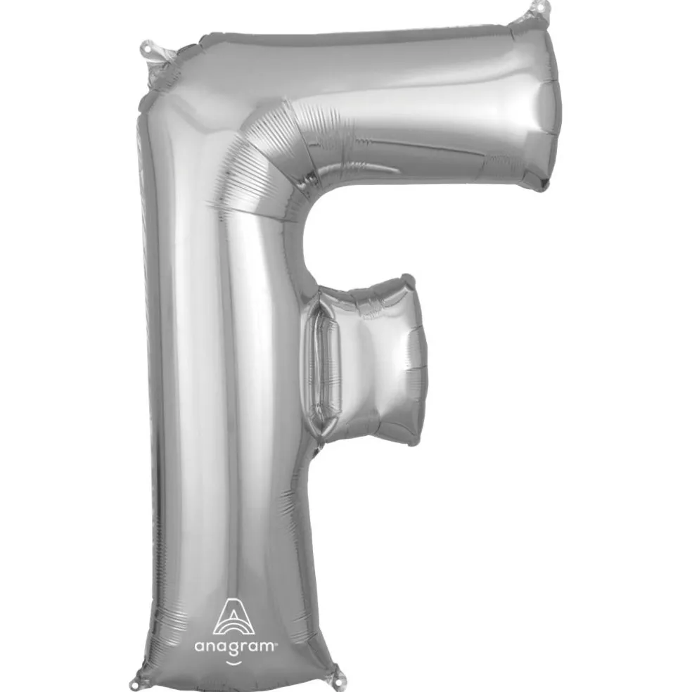 32" Silver Letter Foil Balloon