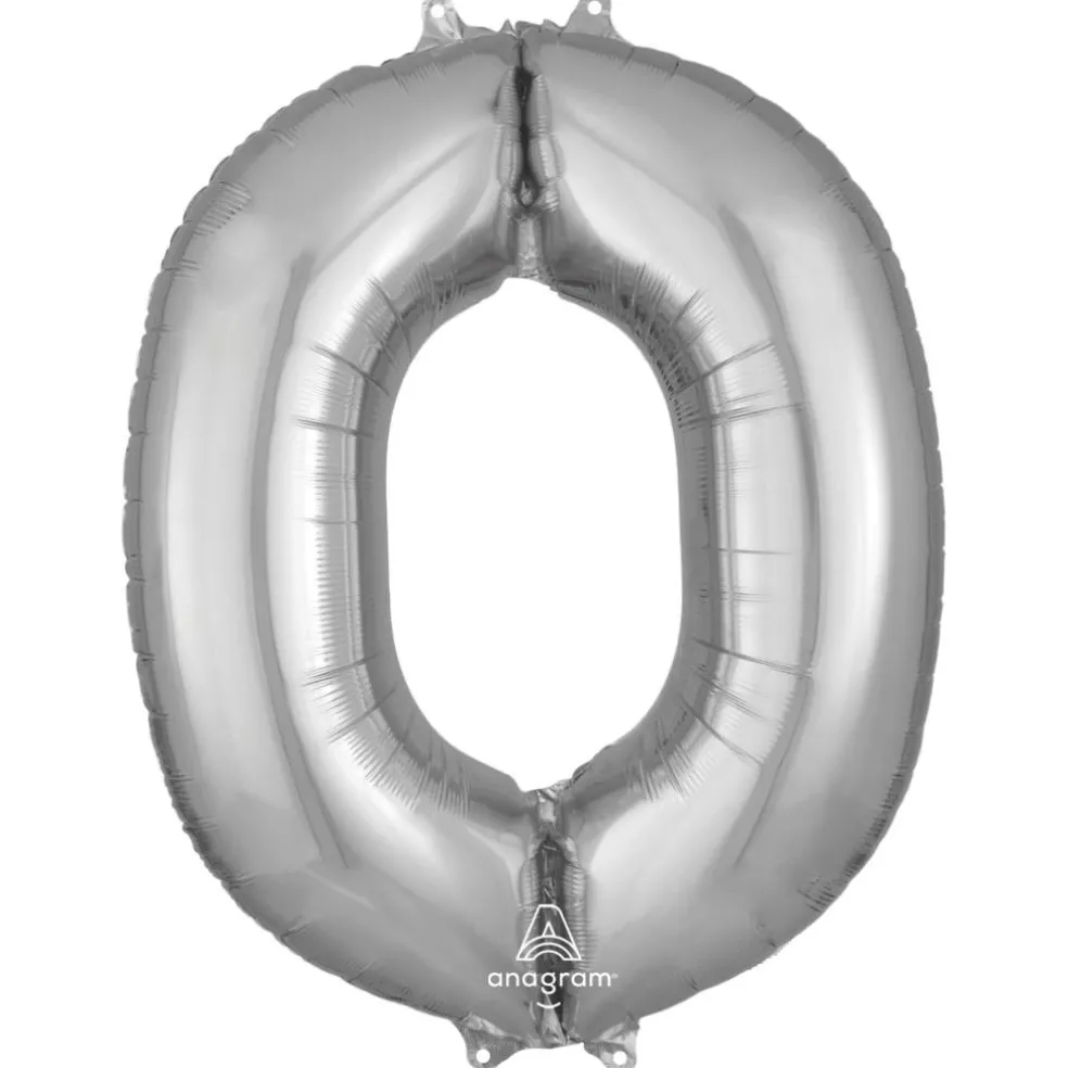 32" Silver Letter Foil Balloon