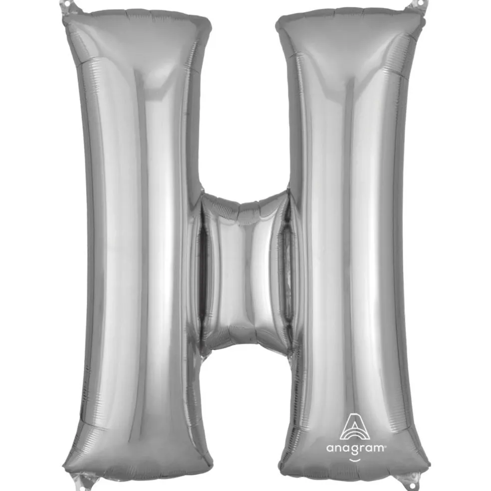 32" Silver Letter Foil Balloon