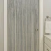 Silver Metallic Tassel Curtain Backdrop, 39" x 78" Party & Event Decoration