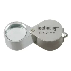 Silver 10X Magnification Loupe by Bead Landing™