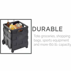 Simplify Jumbo Tote & Go Collapsible Utility Cart