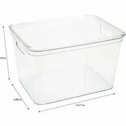 Simplify Lidded Storage Bin