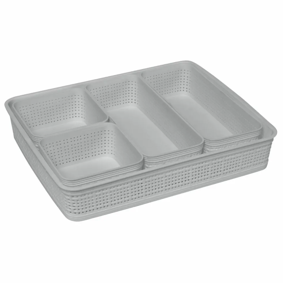 Simplify 5-Piece Organizing Basket Set