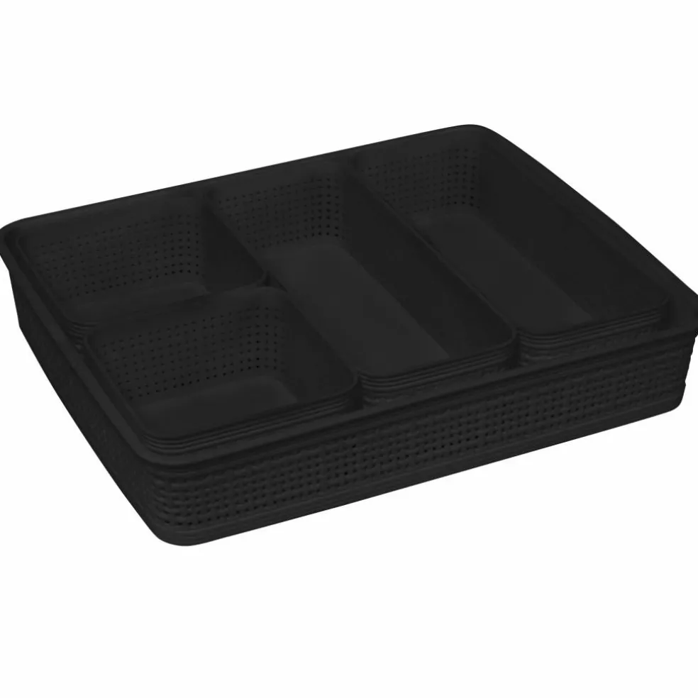 Simplify 5-Piece Organizing Basket Set