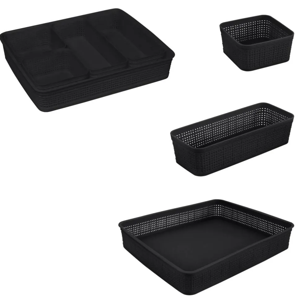 Simplify 5-Piece Organizing Basket Set