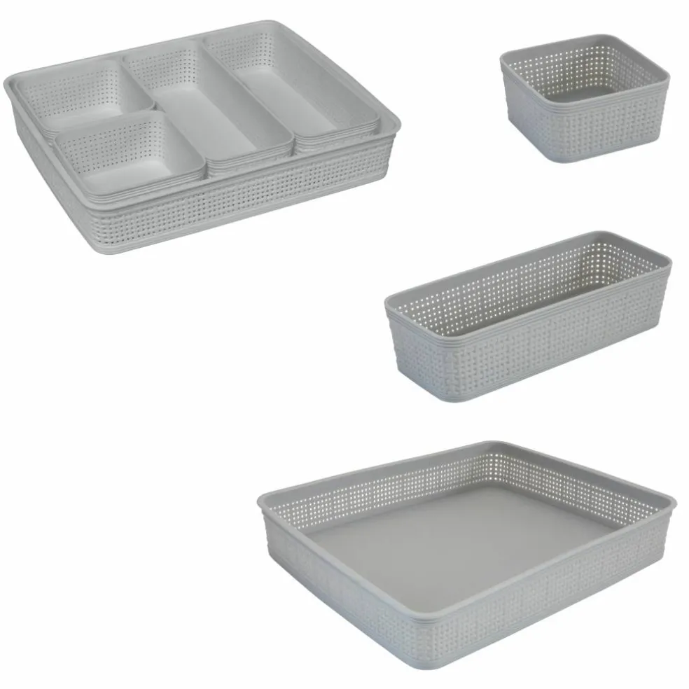 Simplify 5-Piece Organizing Basket Set