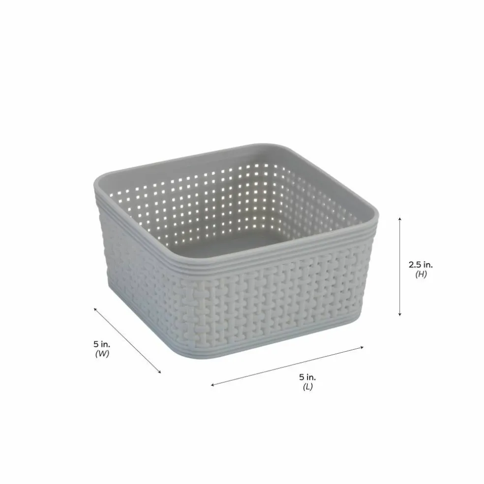 Simplify 5-Piece Organizing Basket Set