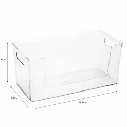 Simplify Rectangular Open Front Organizer Bin