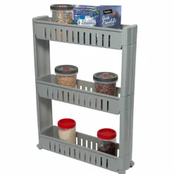 Simplify 3-Tier Slim Slide-Out Storage Cart