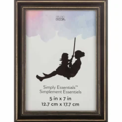 Simply Essentials™ Distressed Black Wood Frame by Studio Décor®
