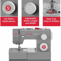 SINGER® HD6380 Heavy Duty Sewing Machine
