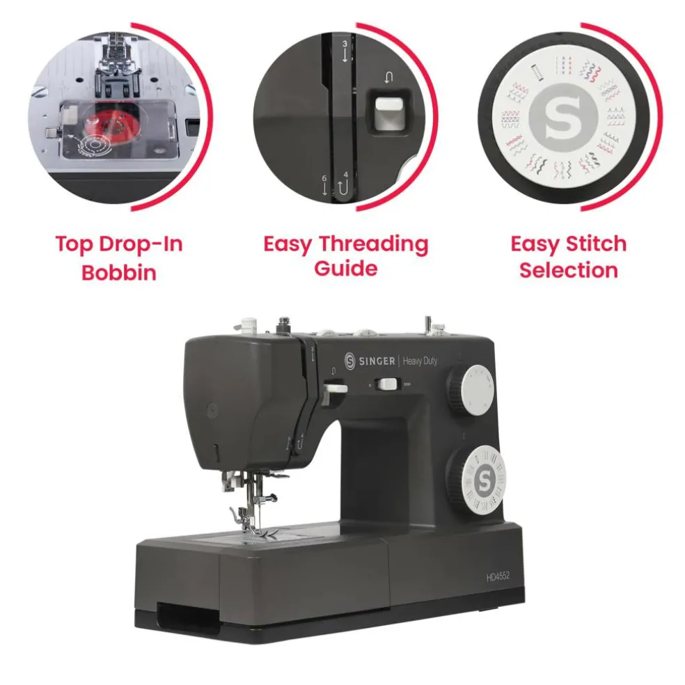 SINGER® Heavy Duty 4552™ Sewing Machine
