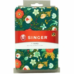 SINGER Nordic Floral Print Cotton Fabric