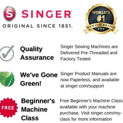 SINGER® SE9180 Sewing & Embroidery Machine