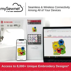 SINGER® SE9180 Sewing & Embroidery Machine