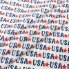 SINGER Starred USA Print Ringspun Cotton Fabric