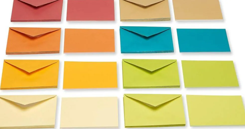 Single Panel Blank Cards with Envelopes