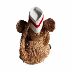 6.75" Sisal Chef Mouse with Hamburger by Ashland®
