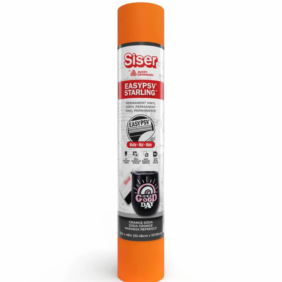 Siser® EasyPSV® Starling™ Matte Permanent Adhesive Vinyl by Avery Dennison