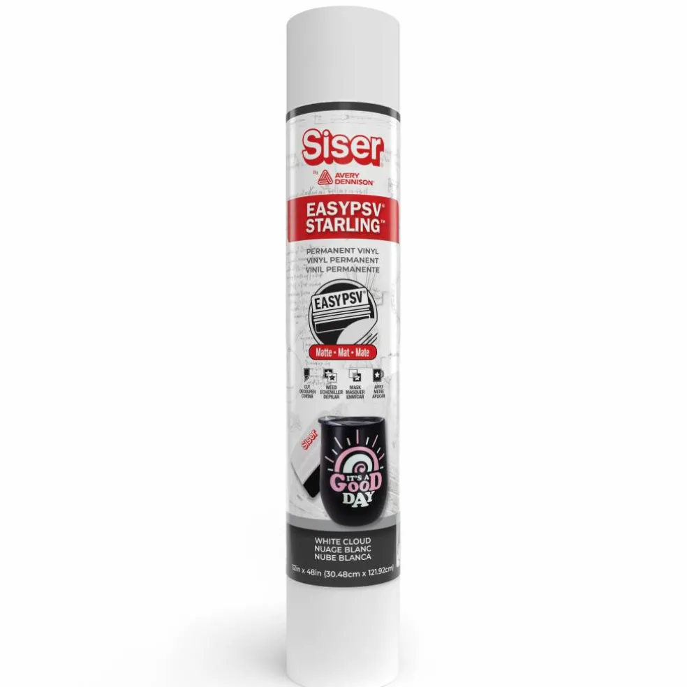 Siser® EasyPSV® Starling™ Matte Permanent Adhesive Vinyl by Avery Dennison