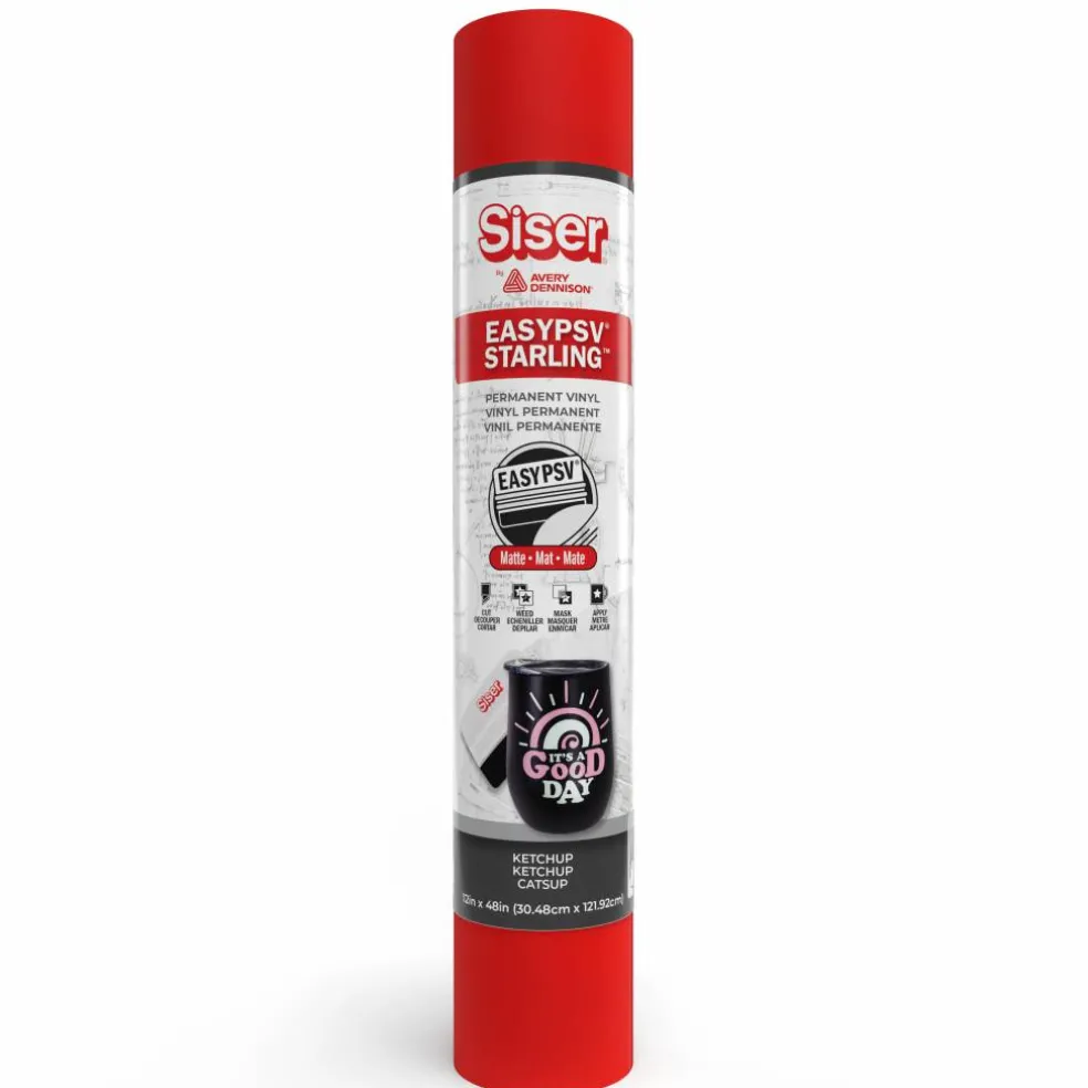 Siser® EasyPSV® Starling™ Matte Permanent Adhesive Vinyl by Avery Dennison