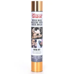 Siser® Metal Heat Transfer Vinyl Mega Roll, Gold