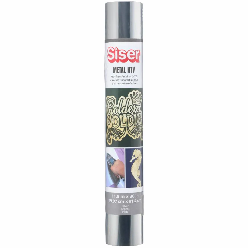 Siser® Metal Heat Transfer Vinyl, 36"