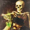 Skeleton & Absinthe Framed Wall Décor by Ashland®