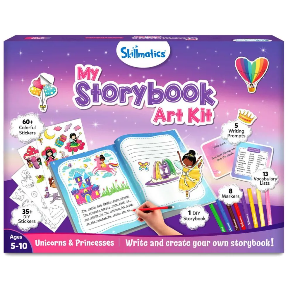 Skillmatics® My Storybook Unicorns & Princesses Art Kit