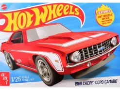 Skill 2 Model Kit 1969 Chevrolet COPO Camaro "Hot Wheels" 1/25 Scale Plastic Model by AMT